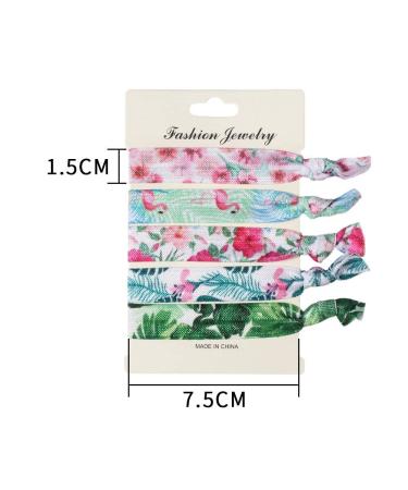 20 Pcs Elastic Hair Ties | ULIFEMALL No Crease Ribbons | Ouchless Ponytail Holders | Colorful Hair Bands for Girls and Women - Buy Online on GoSupps.com