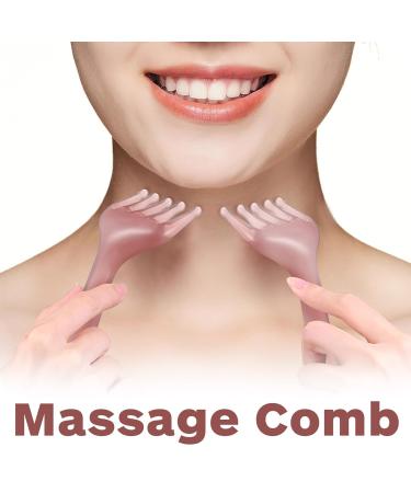Patkaw 2-Pack Wide Tooth Comb & Gua Sha Scalp Massager | Multi-Functional Hair & Head Massage Tool for Men & Women - Buy Online on GoSupps.com