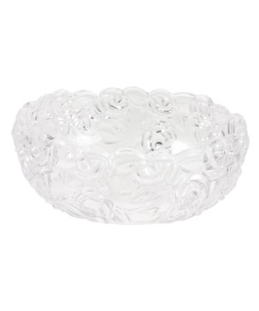 Housoutil Salad Bowl Bowls Nail Soaking Bowl Nail Salon Supplies Manicure Hand Soaking Bowl Remove Wash Soaker Soak off Bowl Nail Remover Bowl Container Glass Exfoliating