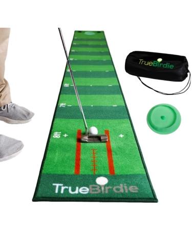 Indoor Putting Green and Golf Mat with Travel Bag 10ft Putting Mat
