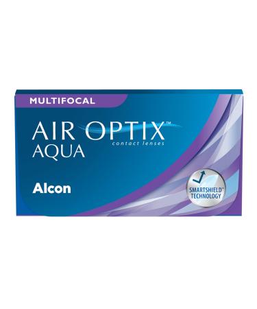 Air Optix Aqua Multifocal monthly soft lenses 6 pieces BC 8.6 mm DIA 14.2 mm ADD MED -4.75 diopters