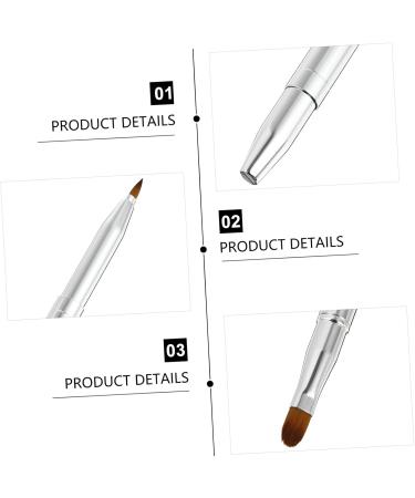 Angoily Lip Liner Brush Makeup Lip Gloss Liquid Cosmetics Brush Eyeshadow Brush Lip Applicator Silicone Makeup Lipstick Disposable Lip Silicone Makeup Bulk Chopsticks Travel - Buy Online on GoSupps.com