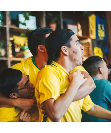 FMYODWU Germany Make-Up Brush German Fan Merchandise Germany Cheer Campaign Makeup Brush German Flag Black Red and Yellow - Buy Online on GoSupps.com