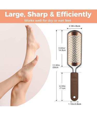 Pedicure Foot File Foot Scraper Foot Pedicure Tool Foot Dead Skin Remover for Pedicure - Buy Online on GoSupps.com