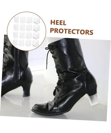 High Heel Shoes Heel Tips Caps - 32 Pairs Non-Slip PVC Heel Covers for Dance - SHERCHPRY International Shipping - Buy Online on GoSupps.com