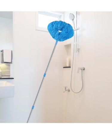 Ioensy Chicken Feather Duster with Extension Pole Washable Home Dust Removal Lightweight Dust Sweeper Ceiling Cleaning for Cobweb - Buy Online on GoSupps.com