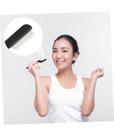 Beavorty 3pcs Folding Steel Eyebrow Combs & Eyelash Separators - Disposable Eyelash Brushes for Extensions & Mascara - Beauty Tools for Flawless Lashes - Buy Online on GoSupps.com