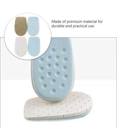 NOLITOY 4 Pairs Height Increasing Insoles - Comfortable Latex Shoe Pads for Instant Height Boost - Inner Shoe Heightening Inserts - Buy Online on GoSupps.com