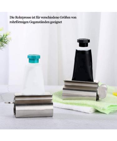 Sinzau 3-Piece Stainless Steel Tube Squeezer Set | Perfect for Toothpaste Face & Hand Creams - International Shipping Available - Buy Online on GoSupps.com