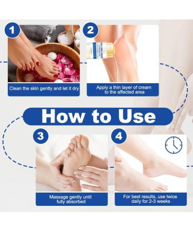UNCLE 2 pieces moisturizing and anticracking foot cream 60 urea moisturizing and anticracking foot cream foot care cream relieves extreme dryness and cracking of the feet foot cream - Buy Online on GoSupps.com