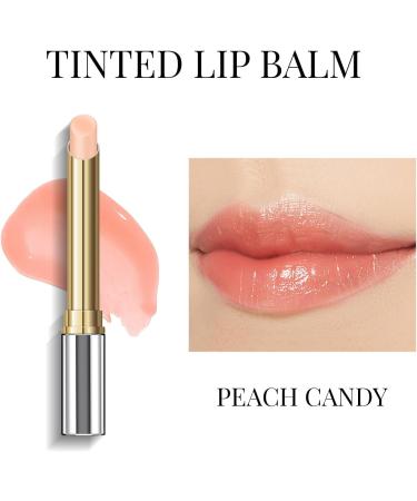 KYDA Tinted Lip Balm - Hydrating Sheer Formula for Lasting Moisture - Peach Candy - Buy Online on GoSupps.com