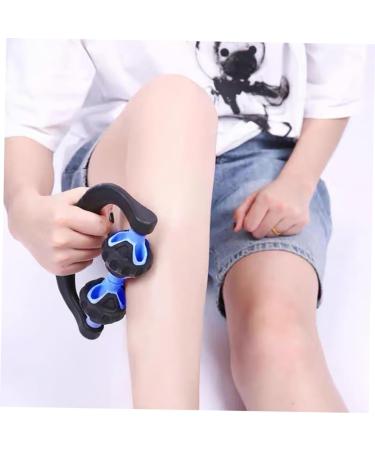 Clispeed 2nd Hand Massage Roller - Portable Six-Wheel Fascia Muscle Roller for Home Fitness & Yoga - Stainless Steel Arch Support - Buy Online on GoSupps.com