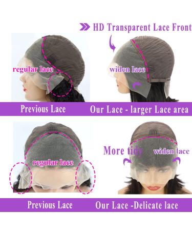 10 inch Brazilian Virgin Human Hair Straight Bob Wig | HD Lace Front | 160% Density | Natural Color - Buy Online on GoSupps.com