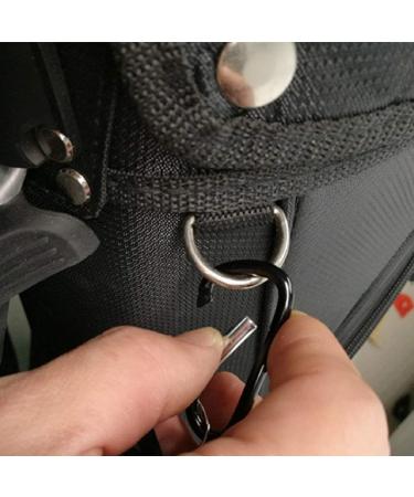 Xintan Tiger Golf Club Brush Cleaner Set - Pack of 2 with Retractable Zip-line and Aluminum Carabiner - Buy Online on GoSupps.com