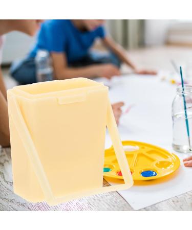 Frcolor 2ST Pencil Bucket Brush Basin - Compact Holder for Acrylic & Watercolor Brushes | Artist Brush Cleaner - Buy Online on GoSupps.com