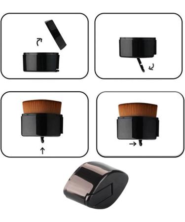 Buerfu Makeup Brush for Sunscreen Kids Versatile Suntan Lotion Applicator Sun Cream Brush Sunblock Brush Set Sun Lotion Applicator with for Kids Boys Girls Black - Buy Online on GoSupps.com