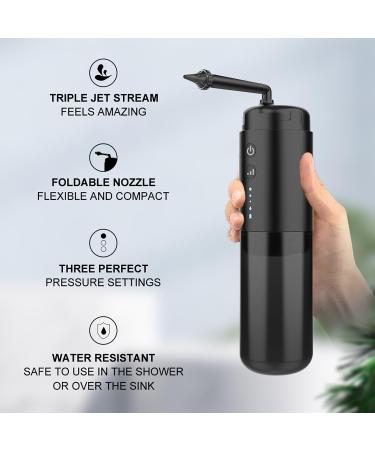 Rechargeable Electric Ear Wax Removal Kit | Safe & Effective Ear Irrigation Tool with 300ml Water Bottle - Buy Online on GoSupps.com