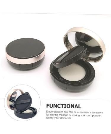 Didiseaon Box makeup powder powder travel makeup container cosmetic liquid foundation dispenser container abs cosmetic empty jar blush empty box sponge makeup powder container Body - Buy Online on GoSupps.com