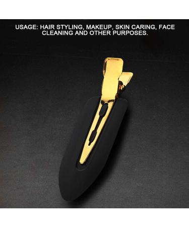 12 Seamless Hair Clip Ponytail Clips - No Wrinkle No Bend Styling - Perfect for Makeup & Hair Styling in 2 Colors - Buy Online on GoSupps.com