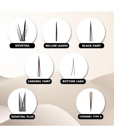 Black Fairy Bottom Lashes 240 pcs - Single Cosplay Lower Under Lashes for a Cute Fairy Look - Lightweight and Natural - DIY Eyelash Extension - Buy Online on GoSupps.com