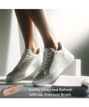 Renapur s premium super-soft wooden horsehair polishing & cleaning brush. Ideal for polishing leather & cleaning your suede or fabric shoes/boots. - Buy Online on GoSupps.com