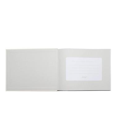 Pearhead Gender Neutral Baby Shower Guest Book - Ivory Linen with Gold Print - Buy Online on GoSupps.com