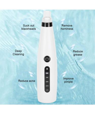 Qukaim Blackhead Removal Instrument Electric Blackhead Removal Suction Instrument Face Pore Acne Cleaner White - Buy Online on GoSupps.com