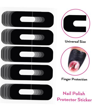 FRCOLOR Nail Polish Protector 300 Sheets Edge Sticker Patch Nail Protector Stickers Cuticle Protector for Nail Painting Manicure Protective Film Tool Nail Nail Protector Polish Nail Tape 3.00X2.50X0.10CMx3pcs As Shownx3pcs - Buy Online on GoSupps.com