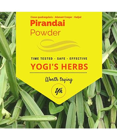 Pirandai Powder-(Adamant creeper/Cissus quadrangularis) - 1 lb  Fresh & Pure