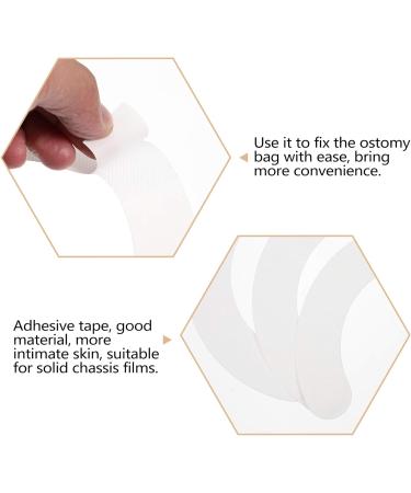 MILISTEN 20Pcs Ostomy Barrier Tape - Stoma Pressure Strips Extenders Sticker for Nursing Accessories - Buy Online on GoSupps.com