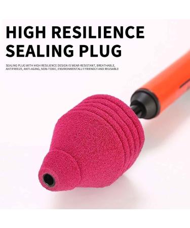 Toilet Unclog High Pressure Toilet Unblock Shot Sealing Pipelines Pipe Strong P1O1 Dredging Toile Plug Resilience Plunger (pink) - Buy Online on GoSupps.com