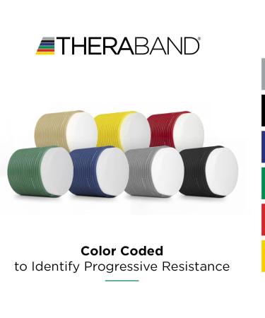 48 Theraband Resistance Tube with Soft Handles - Blue, Extra Heavy - Buy Online on GoSupps.com