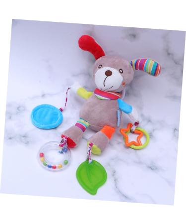 Shop Toyvian Baby Toys - Adorable Plush Crib Toys with Ring Bell for Infants - Size 1 - Buy Online on GoSupps.com