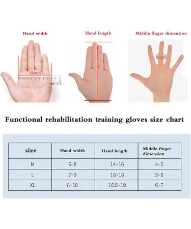 ZZBB Rehabilitation Gloves Robot Finger Finger Straightening Brace Guard Protector Stroke Hemiplegia Training Equipment Split Finger Training Air Pressure Left Medium - Buy Online on GoSupps.com