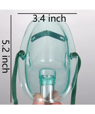 Xgmelon 3 Pack Adult Oxygen Mask w/ 6.6' Tubing & Adjustable Strap - XL Size - Buy Online on GoSupps.com