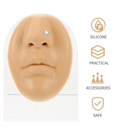 1 Set Nose Mouth Model for Piercing Practice - Fake Face Simulation for Nose and Facial Piercing Training - Buy Online on GoSupps.com