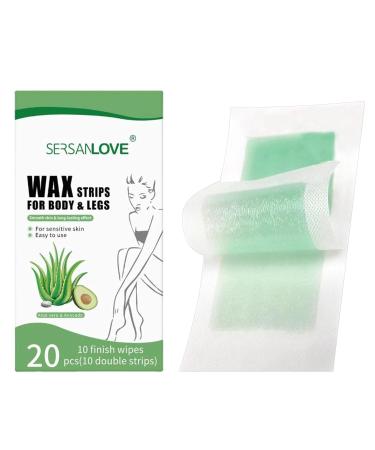 Buy Bexdug Green Wax Stripes Set - Mild Formula for Face Body & Bikini Waxing - Perfect for Armpits Legs & More - International Shipping Available - Buy Online on GoSupps.com