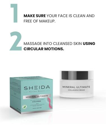  Sheida Mineral Ultimate Collagen Cream - Buy Online on GoSupps.com