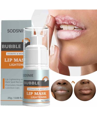 Botiniv Lip Scrub | Bubble Lip Scrubs Exfoliating and Moisturizing | Moisturizing Lip Balm Lip Scrub Night Sleep Effectively Moisturizes and Repairs Dry Lips Lip Care - Buy Online on GoSupps.com