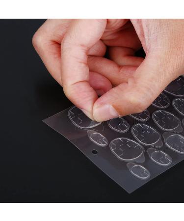 Double Sided Fake Nail Adhesive Tabs Waterproof Breathable Jelly Fake Nail Glue Sticker for Press on Nails Stickers Transparent Flexible Fake Nail Glue Nails Manicure Tape - Buy Online on GoSupps.com