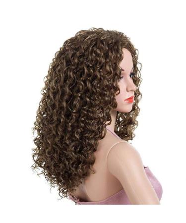 Shop Stylish European & American Fashion Wigs | Cute Explosion Head Chemical Fiber | Natural Black & Dark Brown Options - Buy Online on GoSupps.com