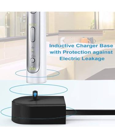 Black Sonicare Toothbrush Charger Base for Philips Sonicare HX Series - Buy Online on GoSupps.com