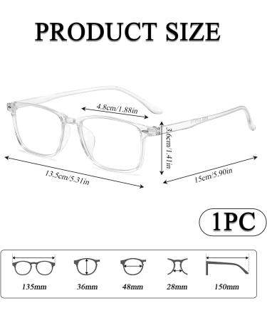Blue Light Filter Glasses for Men & Women | Tr90 Blue Light Blocking Glasses for Gaming & Eye Safety - Buy Online on GoSupps.com
