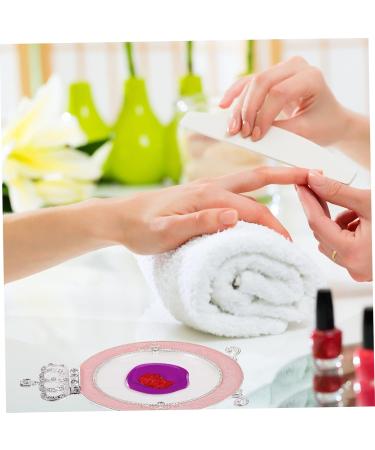 Ipetboom 2 Pcs Palette Eyeshadow Display Stand - Acrylic Manicure Nail Tool Tray for Pegboard - Assorted Colors 11x7.5cm - Buy Online on GoSupps.com