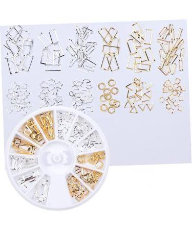 Healeved 4 Boxes Manicure Accessories Rivet Nail Decoration Nails Decoration Nail Art Rhinestones Gold Decor Nail Art Decoration Rivets for Metal Gold Nail Rhinestones Nail Set 3d Mix - Buy Online on GoSupps.com