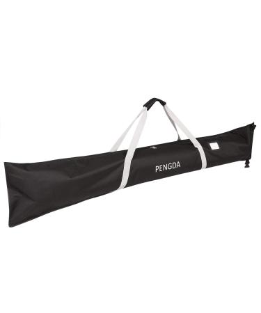 PENGDA Ski Bag Adult (Unisex) Eco Alpine Ski Bag 600D Polyester Water-Resistant Adjustable Length Ski Bag for Ski,Travel 185CM