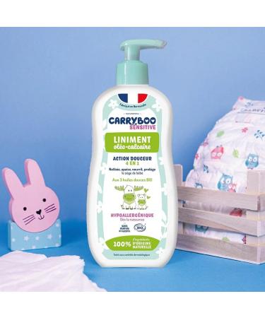 CARRYBOO - Liniment Ol o-calcaire aux 3 huiles Bio - Flacon pompe 450ml - Switch - Buy Online on GoSupps.com