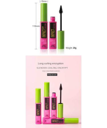 Mascara 4d Waterproof Non-smudge Thick Long Curly - Enlarge Your Eyes Thick Curly Eyelashes a Must Have! - Buy Online on GoSupps.com