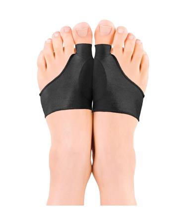 Copper Joe Big Toe Bunion Corrector Sleeves- Compression Gel Pads - Hallux Valgus Corrector and Shoe Friction Protector. Orthopedic Bunion Corrector- for Men and Women (Small/Medium)