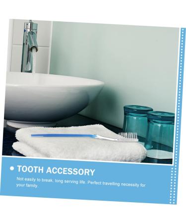 Partykindom 50-Pack Portable Disposable Toothbrushes Travel-Friendly Soft Bristle Tooth Supplies & Accessories - Buy Online on GoSupps.com